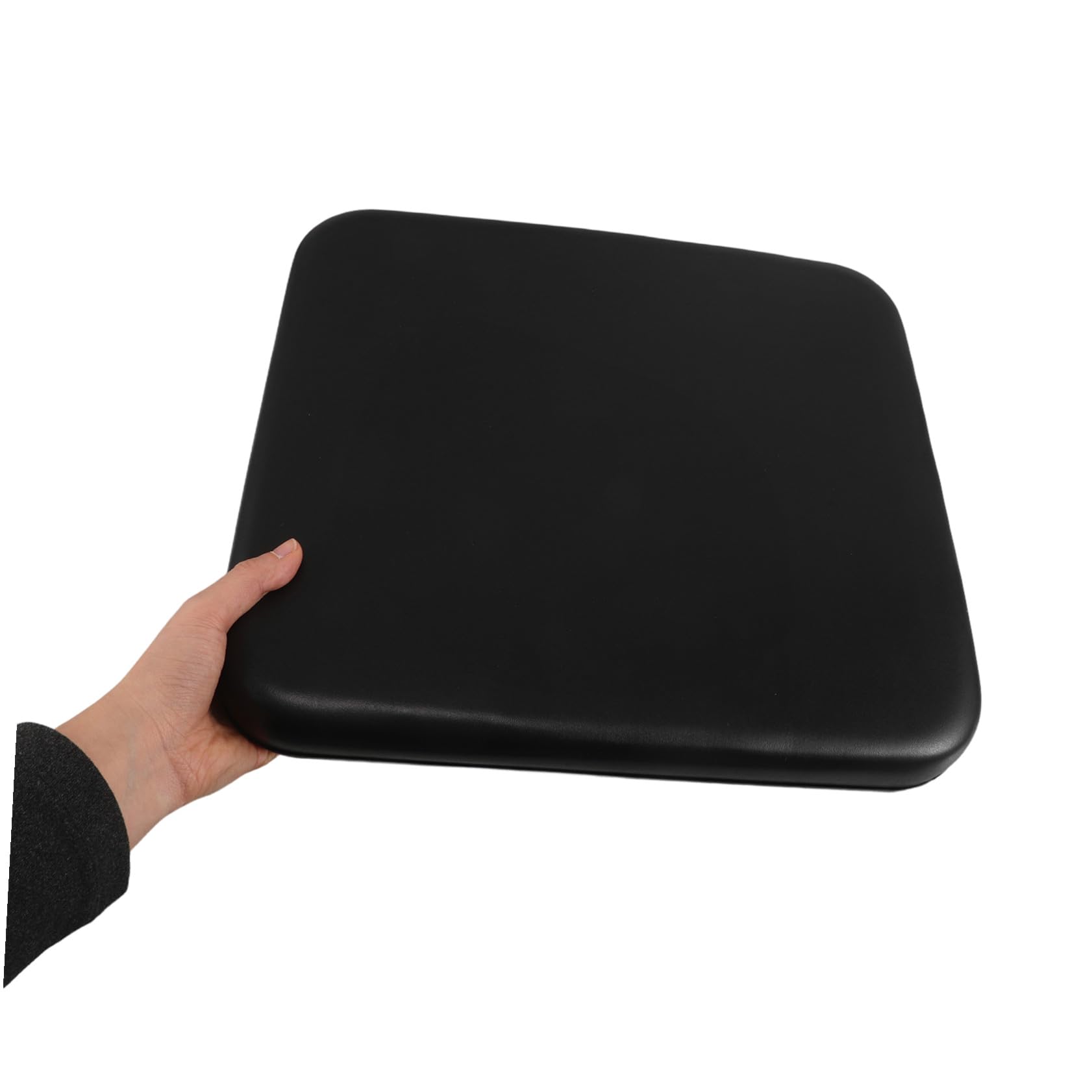 Cojín Ergonómico Antideslizante de PU para Andador, Asiento de Repuesto 34,5 X 31,7 X 3,6 CM Orificio de Montaje, Acolchado y Lavable para Personas Mayores en Uso Diario
