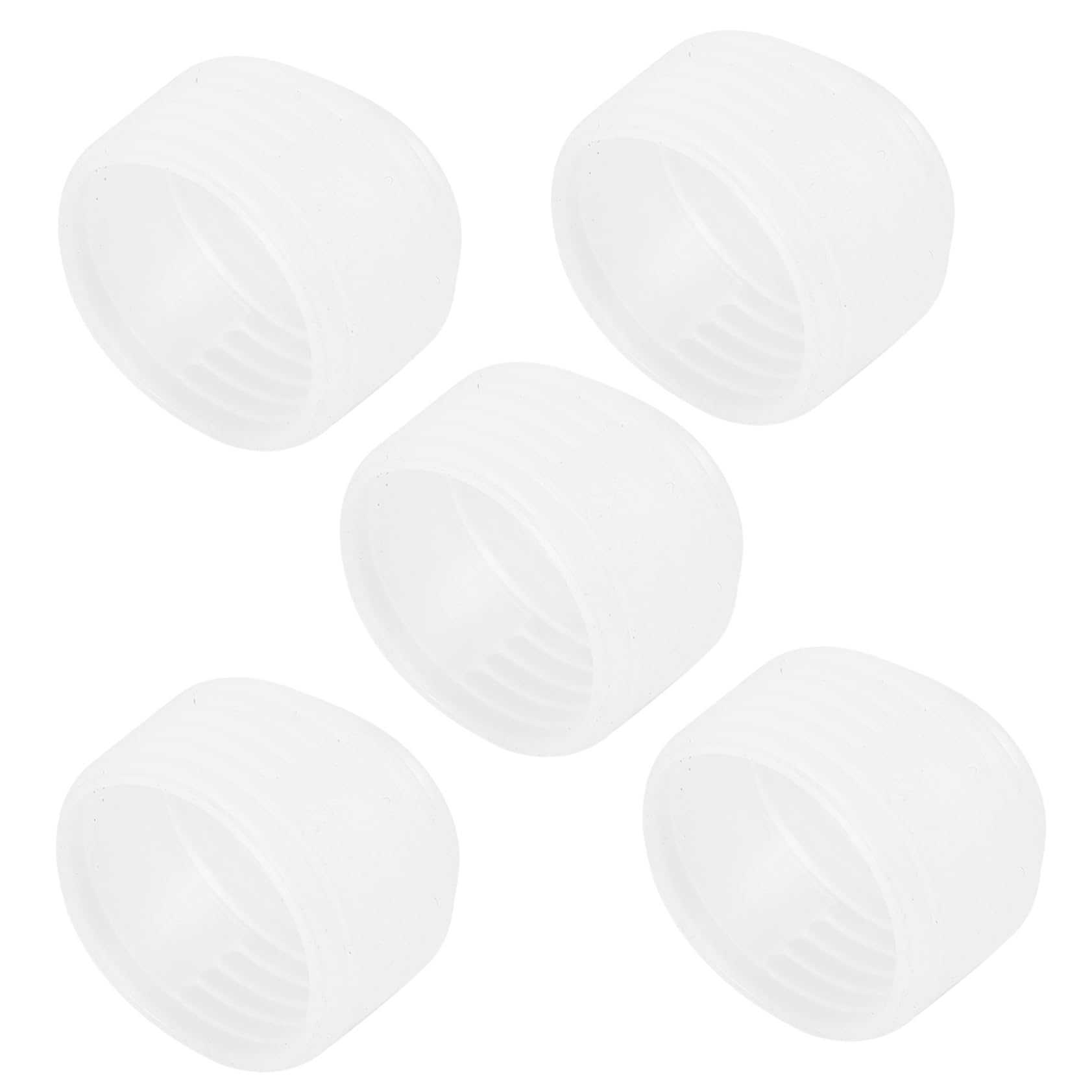 OSOLADY Tennis Racket Grip Tape Badminton Racket Overgrip Silicone Grip Rings Mouth Collar Sweatband