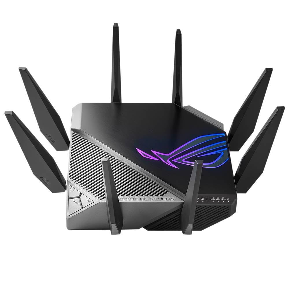 ASUS GT-AXE11000 routeur sans Fil Gigabit Ethernet Tri-Bande (2,4 GHz / 5 GHz / 6 GHz) Noir