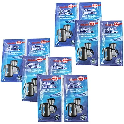 Descalcificador rápido Orofix pack económico para cafeteras y teteras (10 x 15 g) Cover