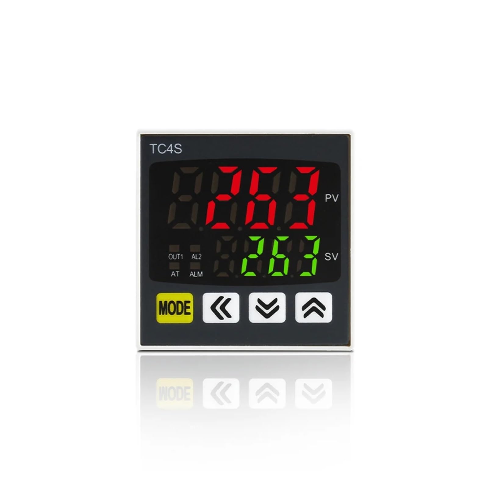 temperaturregler Digitaler Thermostat SSR + Relais-Ausgang Universaleingang TC4S TC4H TC4M PID-Temperaturregler Regler SSR-Relais 110VAC 220V(TC4S 48X48)