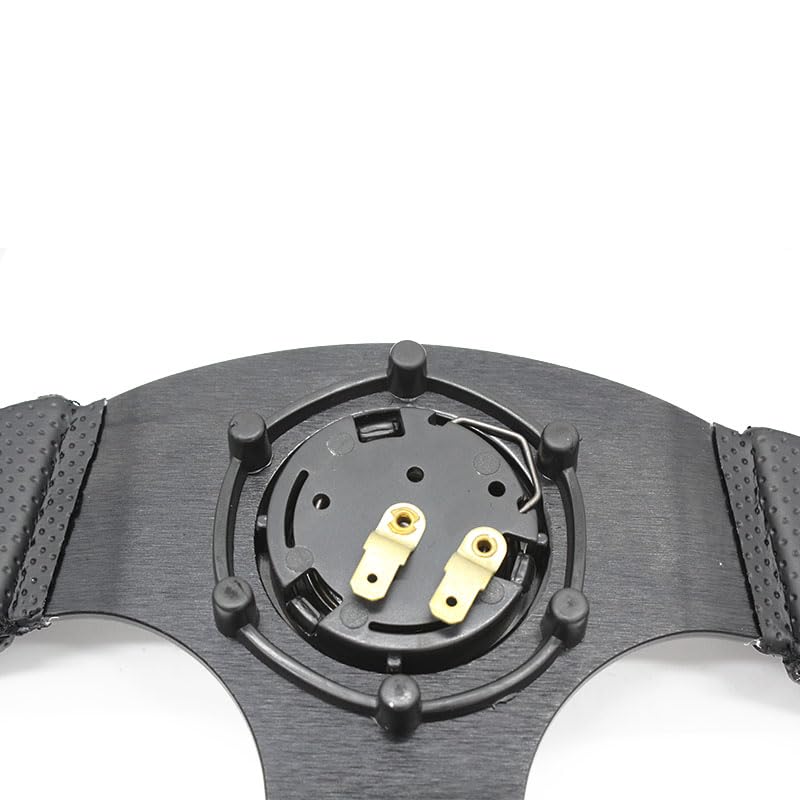 Sportlenkrad,Lenkrad Auto,Drifting Lenkrad 13Inch Universal Leather Drift Sport Lenkrad