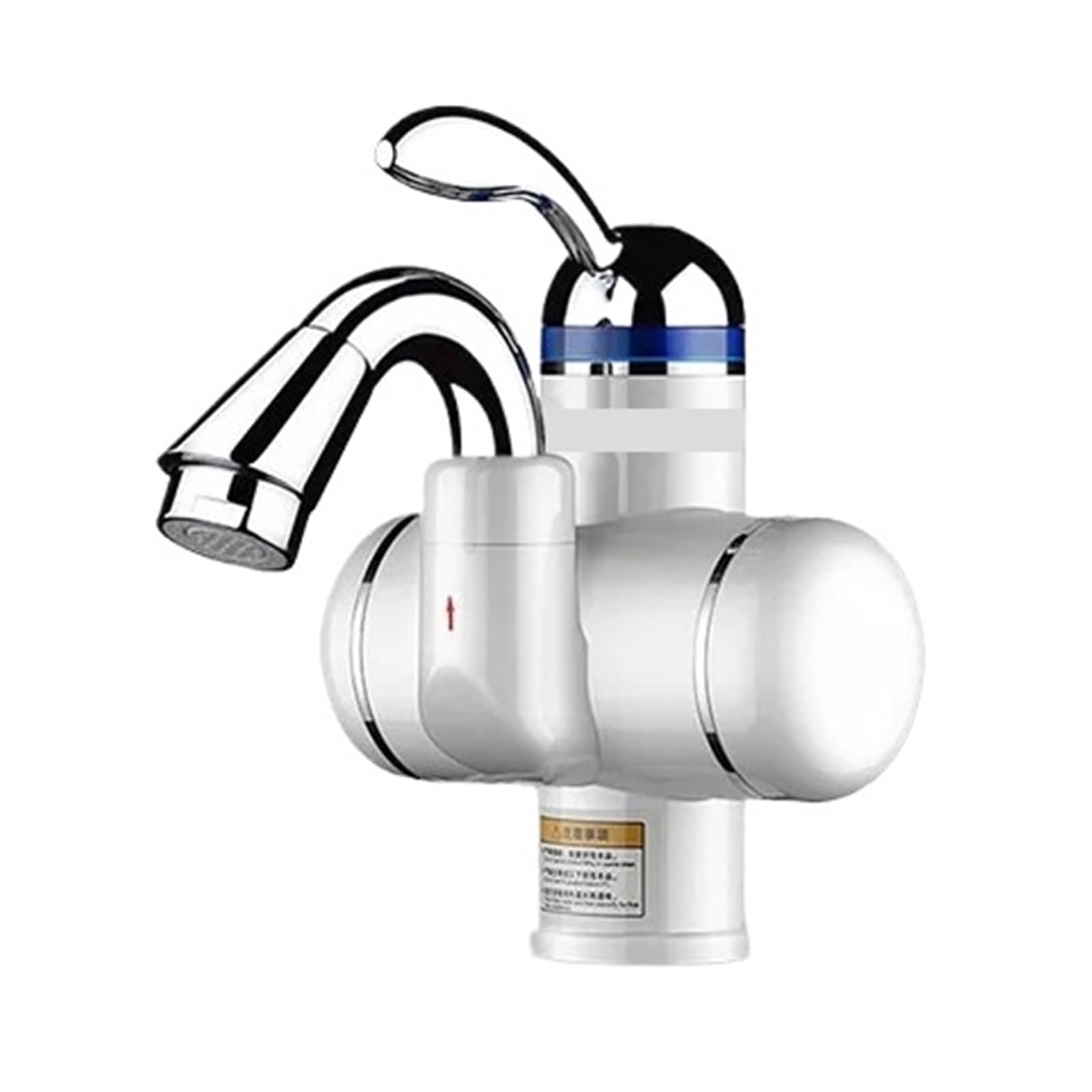 Scaldabagno Elettrico Istantaneo 3000W Rubinetto Caldo Istantaneo Cucina Rubinetto Elettrico Riscaldamento Acqua Scaldabagno Istantaneo La Sicurezza Efficiente(X30D2)