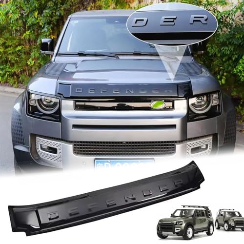 MUMAREN ランドローバー ディフェンダー2020-2024 90/110 に適合 ボンネットプロテクター フード保護カバー フロントフードカバー装飾 砂岩ブロック 耐スクラッチ ディフェンダーカスタム 外装パーツ アクセサリー