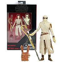 Star Wars, 2015 The Black Series, Rey (Jakku) Exclusive Action Figure, 3.75 Inches