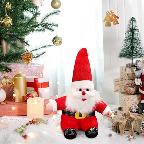 Image of Tickles Cute Santa Claus Soft Stuffed Plush Toy for Kids Boys & Girl Christmas Day Gift (Color: Red Size: 30 cm)