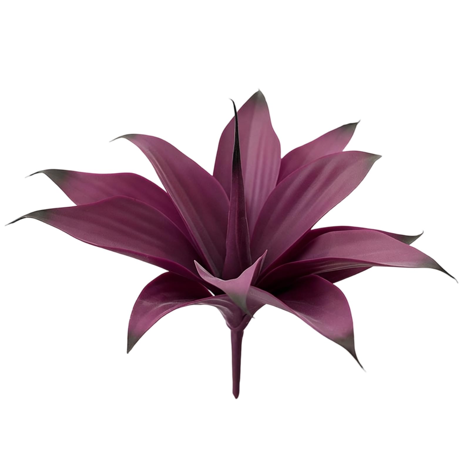 Kaeltsyn Realistic Simulation Agave Heads Artificial Rubber Plant for Home Flower Arrangement Garden Yard Decoration Fraudulent Sappy Bushes