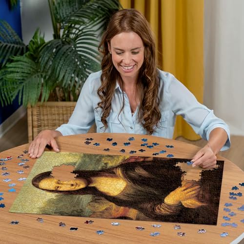 Puzzle 1000 pièces Ravensburger Art collection La Joconde Léonard de Vinci - vue 6
