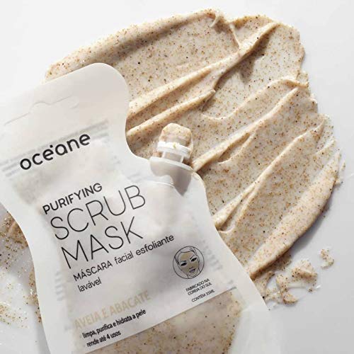 M&aacute;scara Facial Esfoliante, Purifying Scrub Mask, Oc&eacute;ane, Oc&eacute;ane, Incolor |  Amazon.com.br
