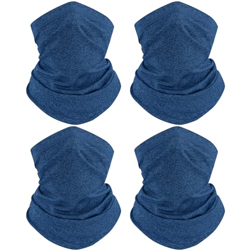 Image of TICONN Neck Gaiter Face Cover Scarf, Neck Warmer Breathable Sun & Wind-proof for Skiing Fishing Hiking Cycling