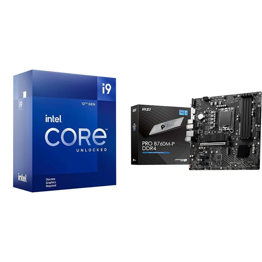 Amazon.com: Intel Core i9-12900KF Gaming Desktop Processor + MSI 