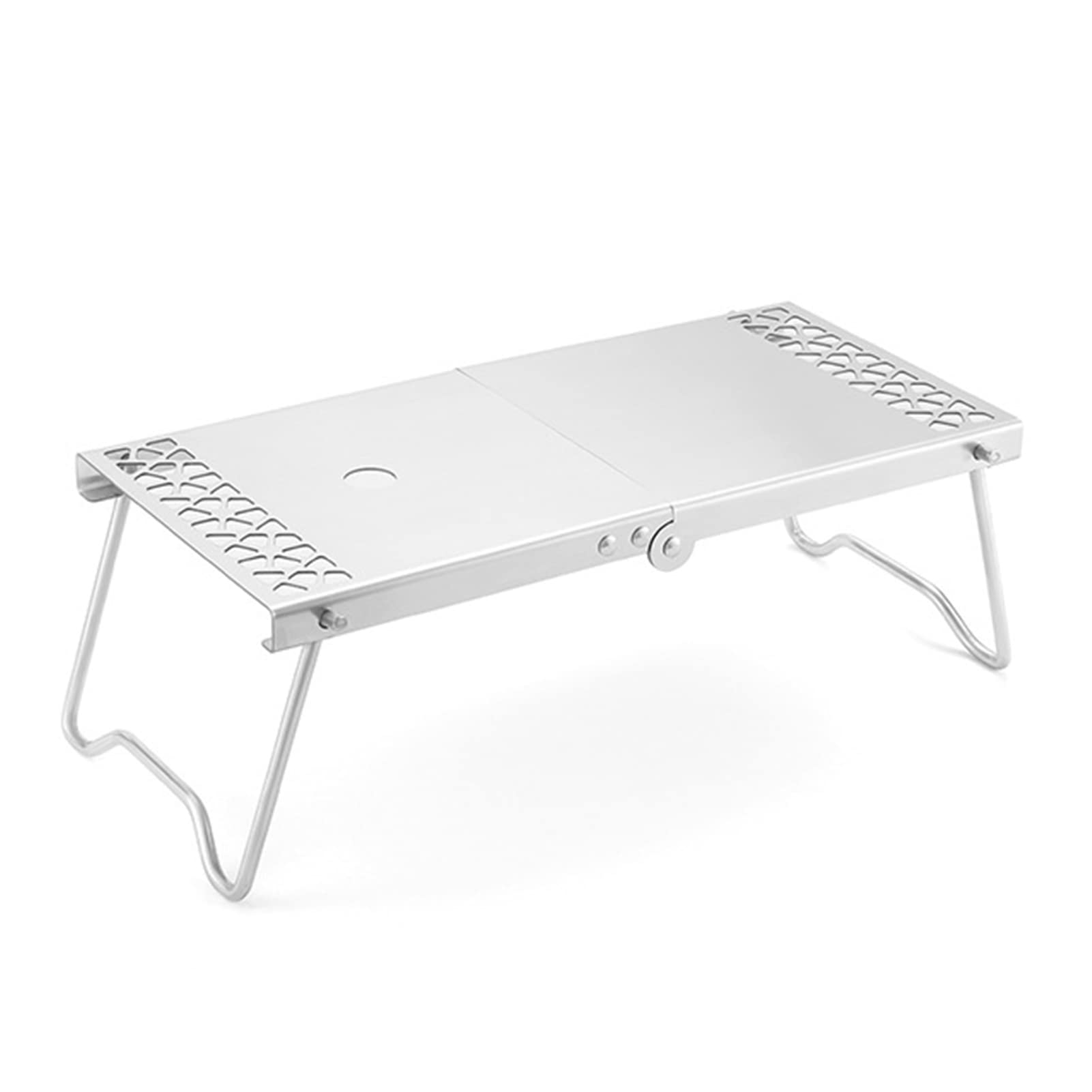 Irovami Outdoor Folding Camp Stove Stand Cooking Station Table for Camping Hiking Backpacking Picnic