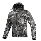 コミネ(KOMINE) バイク用 ジャケット JK-579 プロテクトソフトシェルウィンターパーカ-イフ Typhon Camo M