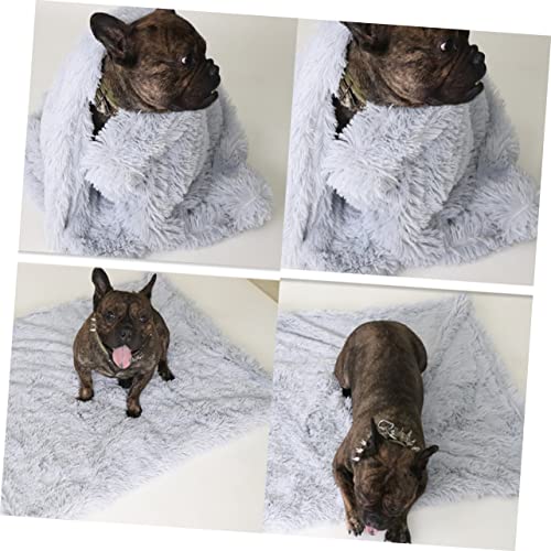 Tapis peluche pour animaux de compagnie idéal pour protéger le canapé du salon en hiver - 5