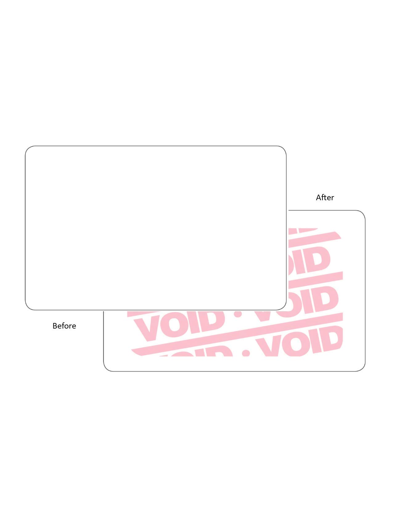 4" Full-Expiring Direct Thermal Badges for Brother Printers 4 Rolls/1000 Badges