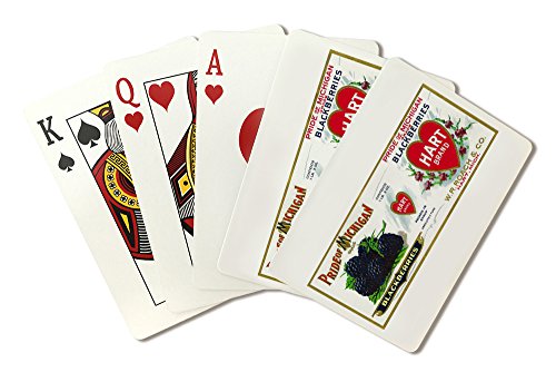 Lantern Press Pride of Michigan Baraja de 52 Cartas Póker