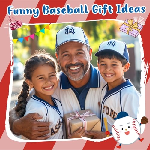 image for TKGIFTHOT Valentines Positive Crochet Baseball Gift Handmade Baseball 