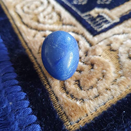 OVO VAGINAL DE QUARTZO AZUL 100% NATURAL PARA POMPOARISMO