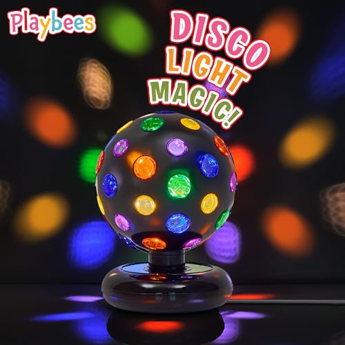 Playbees 850054681546 Rotating Disco Ball With Led Lights thumb #5