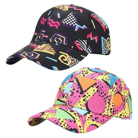 UILYNIU Funny Disco Baseball Caps for Summer Cover