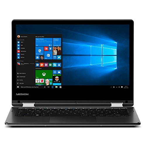 Medion Akoya 29,5 cm Convertible Notebook (Intel Atom x5-Z8350, 4GB RAM, 64GB Flash-Speicher, Intel HD-Grafik, Win 10 Home) – Bild 3