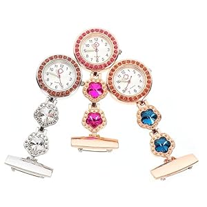 PACKOVE 3 Pcs Verpleegster Zakhorloge Verpleging Horloges Voor Verpleegkundigen Fob Horloge Verpleegkundigen Horloges Voor Vrouwen Kinderen Zakhorloge Kinderhorloge Horloges Voor