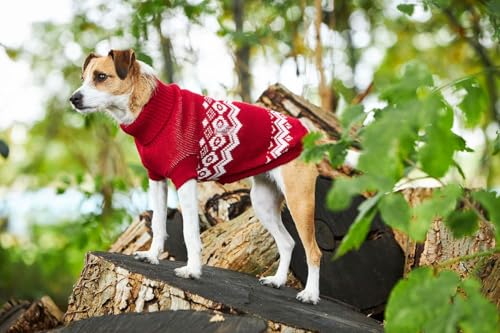 Wolters Norweger Pullover 40cm rot/weiss