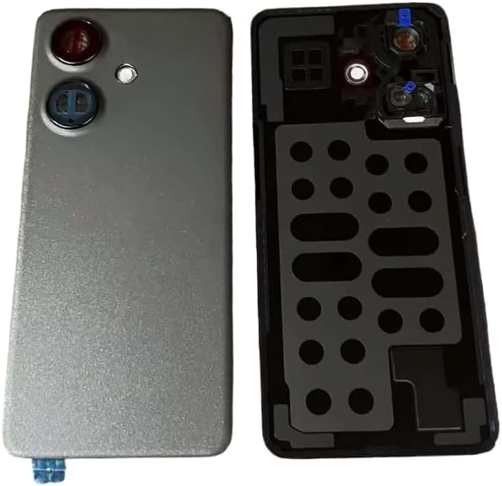 YOOOKOOO Compatible Rear Back Cover for OnePlus Nord CE3 – Battery Door Housing Replacement Part (Grey)