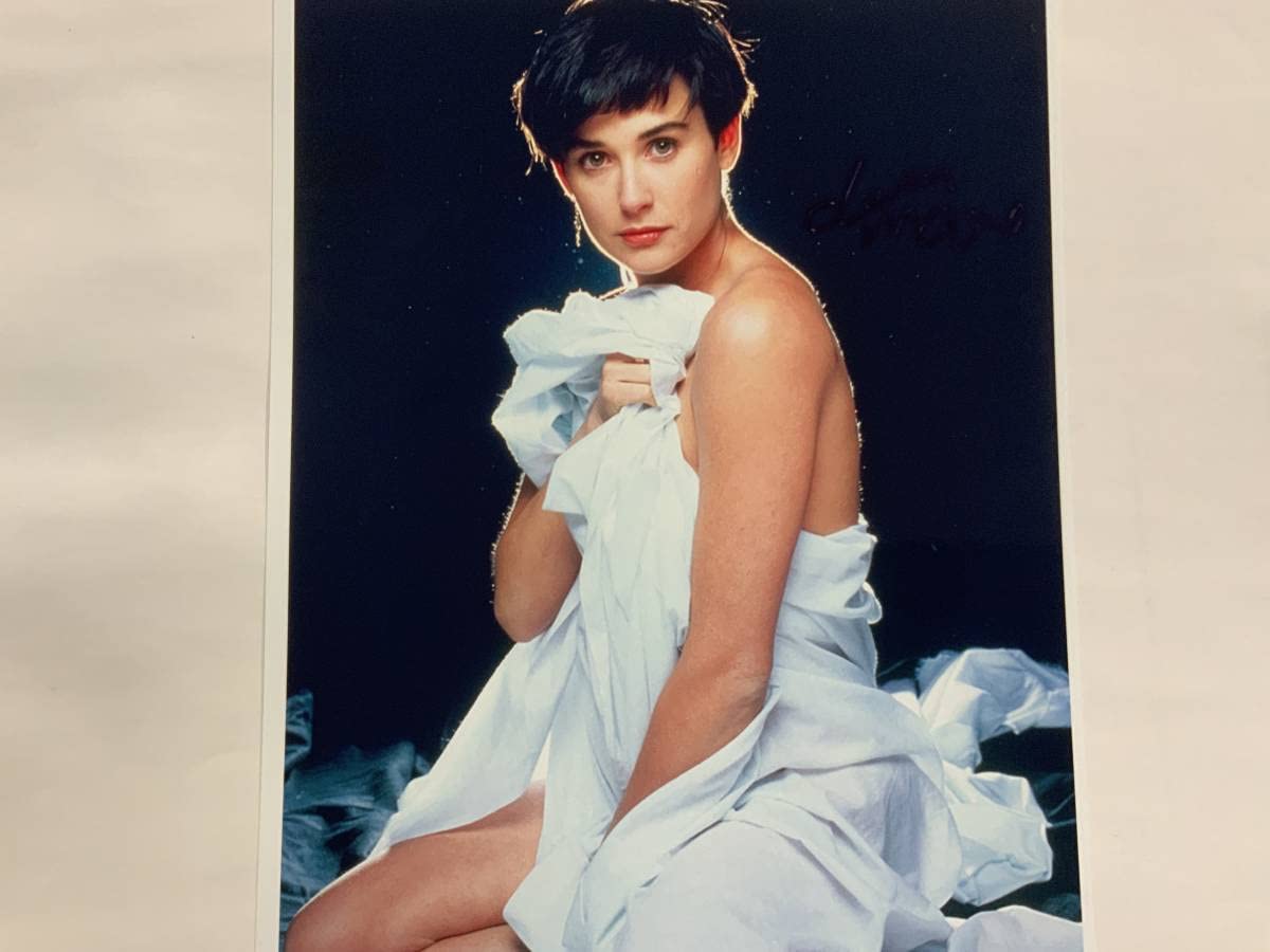セール中…デミ・ムーア直筆サイン入り超 大型写真…ゴースト  
