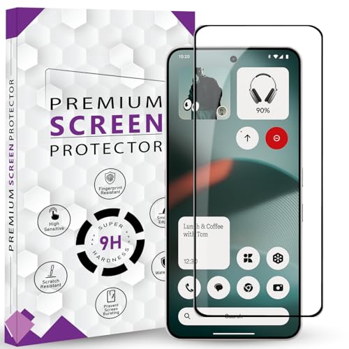 Image of Premium Tempered Glass Screen Protector Guard For Nothing Phone 3 5G (6.67 Inch, Pack of 1) | Edge to Edge Coverage With Easy to installation kit And Guide