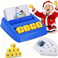 Matching Letter Spelling Games for Kids - Educational Learning Toys for 4 5 6 Year Old Boys Girls Gifts