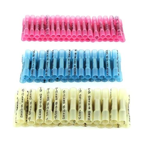 300 stk Drahtverbinder AWG Schrumpf Steckverbinder Stromanschluss Elektrischer Anschluss Sortiment Cover