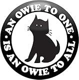 MAGNET An Owie To One Is An Owie To All Magnet Decal Fridge Metal Magnet Window Vinyl 5'