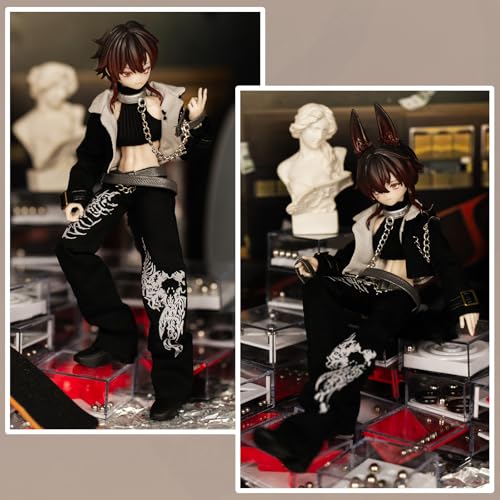 Muñecas articuladas SacPero BJD 1/8 set 4 piezas miniatura 7