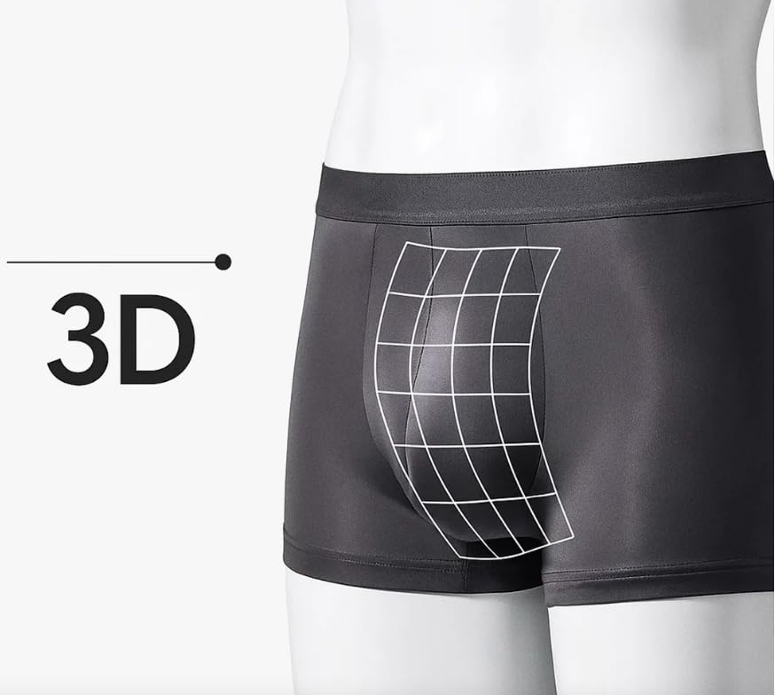 Ice Boxer Pro – Upgrade Ultra Comfortable Premium Silk Underwear, Nuvellor Underwear Breathable Cooling Ropa2