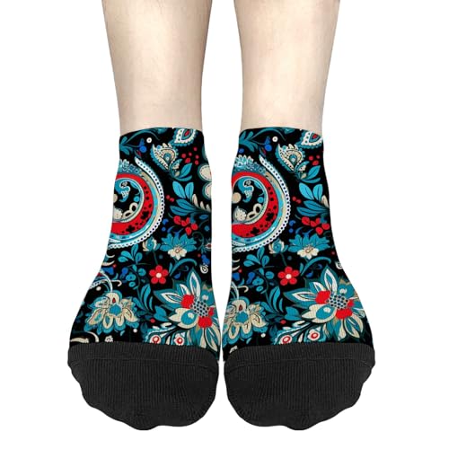 Folklore Paisley 982572387 Low Cut Socks For Son