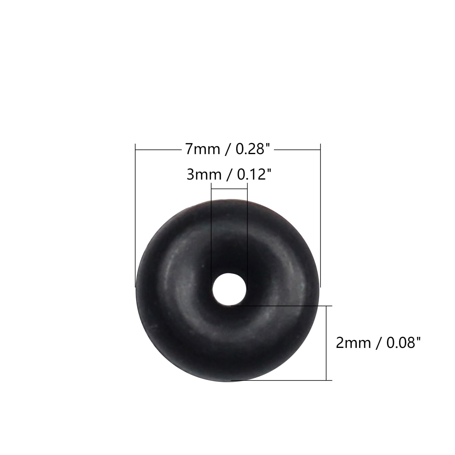 Fit's Some Hydro Gear Part Number 52250 O-Ring 137 .103 x 2.050, 2 Pack