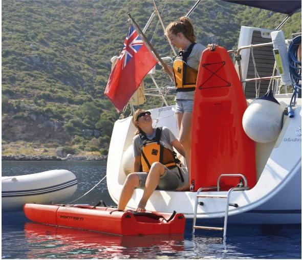 Kayak Point 65 Long Wave Tandem Kayak de pêche pour 2 personnes démontable kayak rigide pour promenade rivière, mer ou lac 2 places