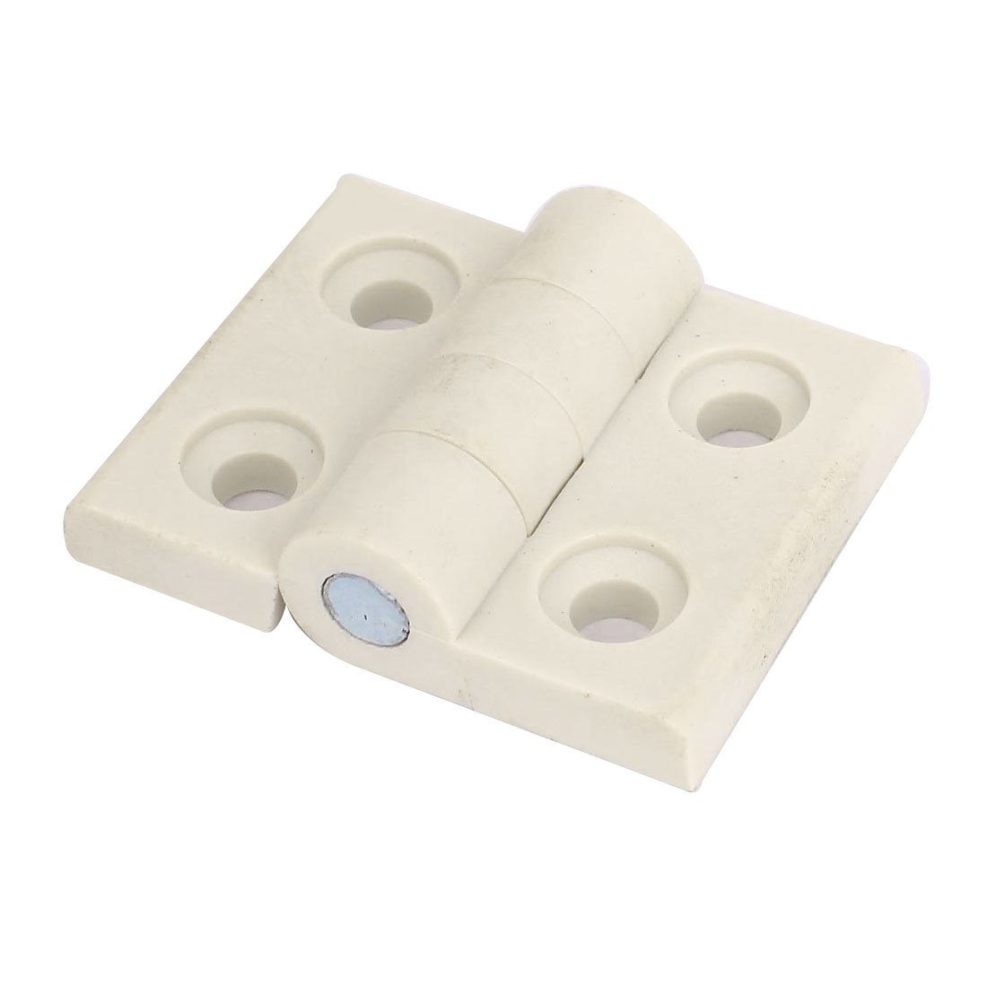 Aexit Plastic Furniture Clothes Hangers Foldable Cupboard Cabinet Door Butt Children's Clothes Hangers Hinge White