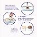 Klee 3-Piece Instant Ice Cream Maker Pan with Ice Cream Spade, Scraper and Recipes