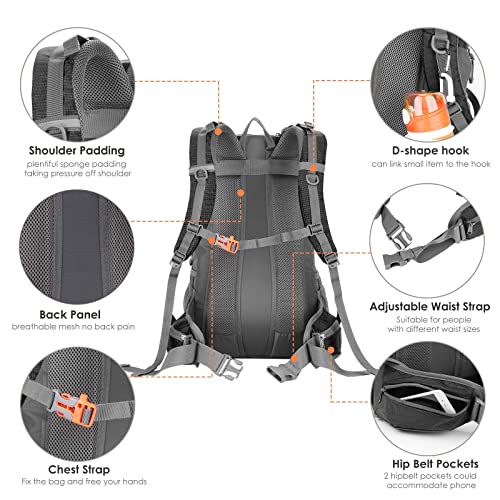 Hiking-Backpack-40L-Camping-Backpack-with-Waterproof-Rain-Cover-Hiking-Daypack