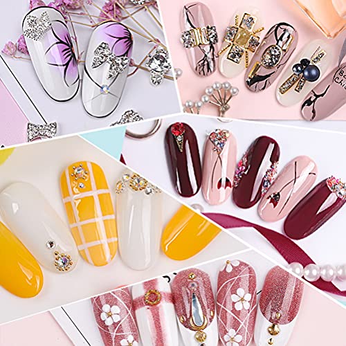10 Stück Nagel Kunst Malerei Zeichnung Pinsel Set,Acryl Nagel Kunst Pinsel Professionell Nail Art Pens Enthalten 5 Stück… – Bild 7