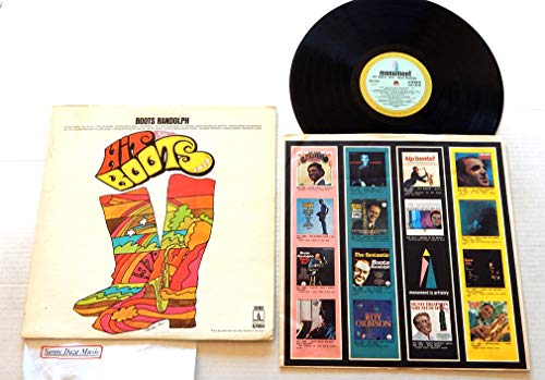 Boots Randolph Hit Boots 1970 - Monument Records 1970 - A Used Vinyl LP Record - 1970 Pressing SLP 18144 Rare - Proud Mary - Raindrops Keep Fallin On My Head - Bridge Over Trubled Water - Without Love