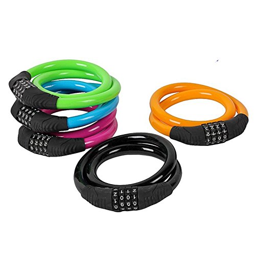 LIGHTER HOUSE™Hi-Quality 4 Digit Combination Lock for Motorbike, Bicycles, Prams and Other Vehicles