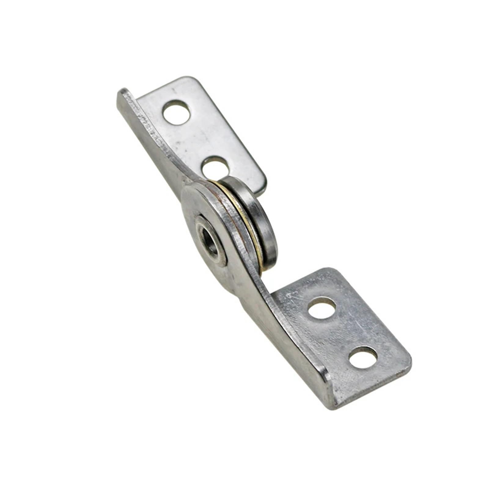 FQJYXWEWL 304 Stainless Steel Damping Hinge with Non Adjustable Torque Stop Mechanism and Positioning Support 1Pcs(TA-Left,4.5N.m)