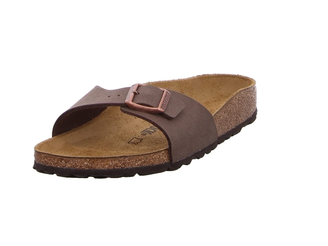 Birkenstock Madrid Sandali Unisex Adulto, Marrone (Mocca Nubuk), 44