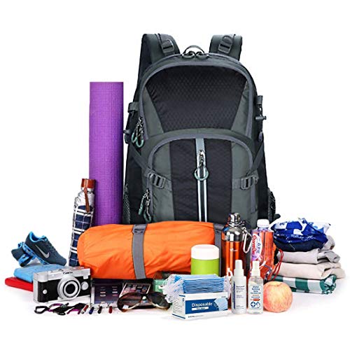 Mornyray Wanderrucksack 40L, Wasserdicht Herren Damen Outdoor Reiserucksack für Trekking, Camping, Wandern, Bergsteigen, Klettern mit Regenhülle - Image 6