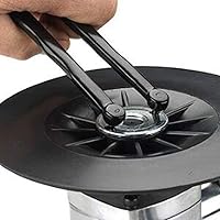 Vista 5 de YOUTO - Llave de cara ajustable para tuercas redondas con agujeros perforados (0.157 pulgadas)