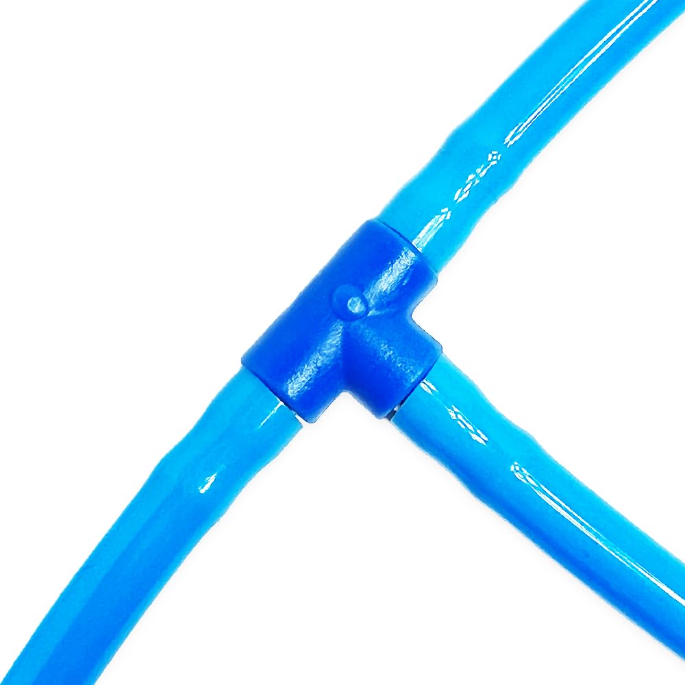 3 Stück T-Schlauchverbindung für Schlauch LW 6 - aus Messing - T-Schlauchstutzen