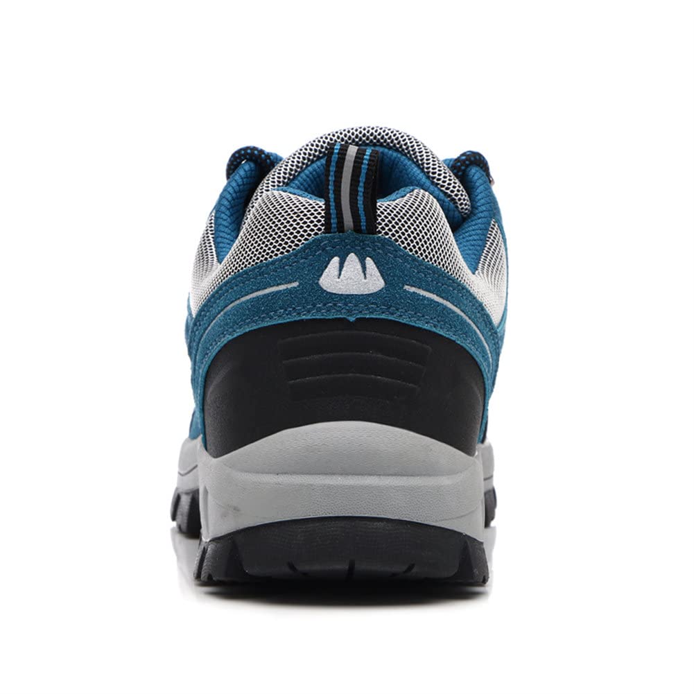 ailishabroy Summer Mens Hiking Shoes Low-Top Lightweight and Breathable Outdoor Sneakers for Men Casual Lace-up Running Shoe